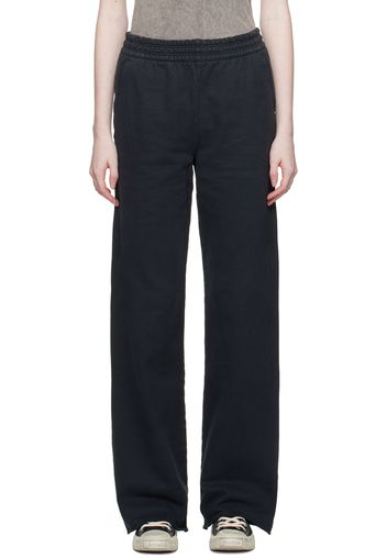 Acne Studios Black Printed Sweatpants