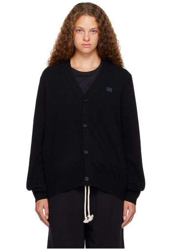 Acne Studios Black Button Cardigan