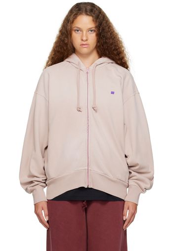 Acne Studios Beige Zip Hoodie