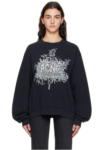 Acne Studios Black Glow In The Dark Sweatshirt