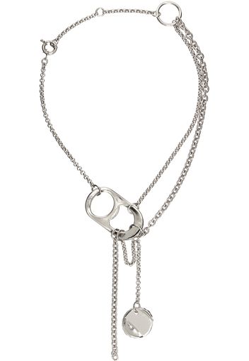 Acne Studios Silver Can Puller Necklace