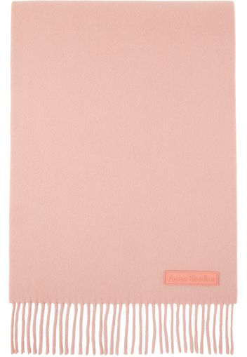 Acne Studios Pink Fringe Scarf