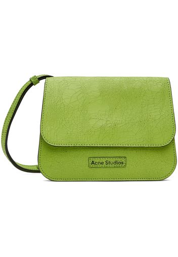 Acne Studios Green Platt Crossbody Bag