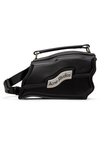 Acne Studios Black Keisuke Otobe Edition Distortion Wavy Mini Bag