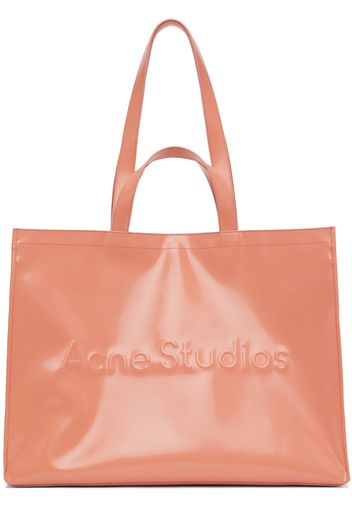 Acne Studios Pink Logo Shoulder Tote