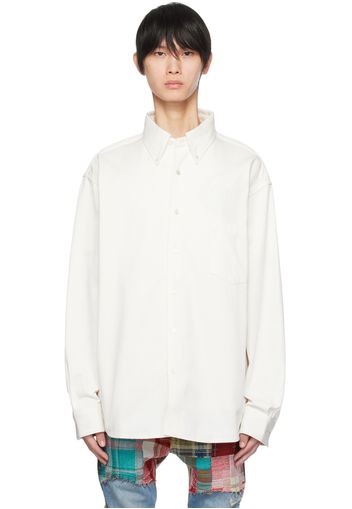 Acne Studios White Button-Up Shirt