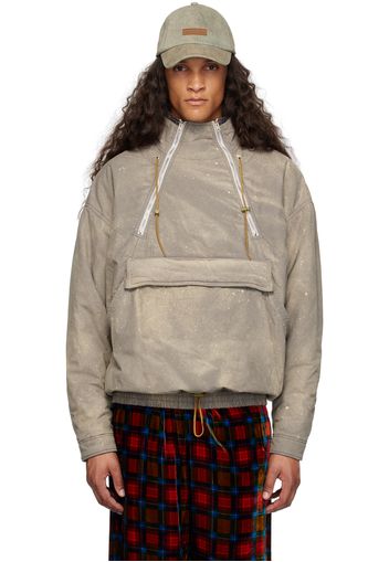 Acne Studios Gray Zip Jacket