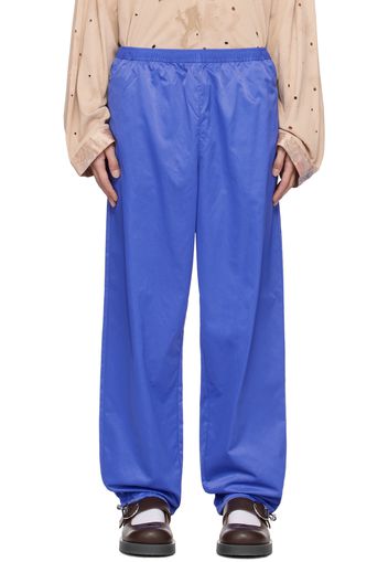 Acne Studios Blue Elasticized Trousers