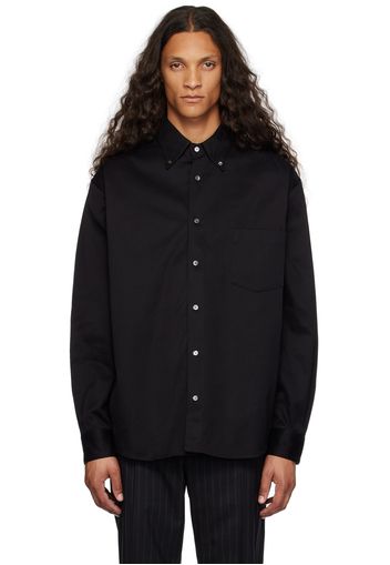 Acne Studios Black Button-Up Shirt