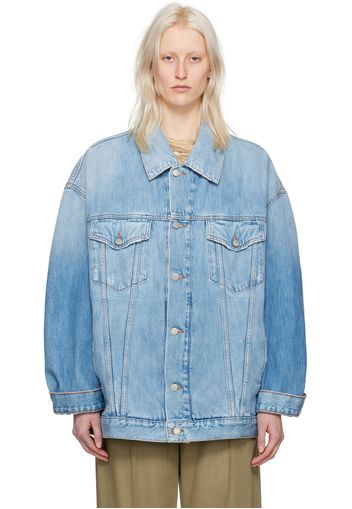 Acne Studios Blue Oversized Denim Jacket