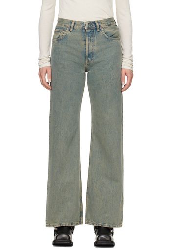 Acne Studios Blue Loose-Fit Jeans