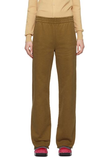 Acne Studios Brown Printed Sweatpants