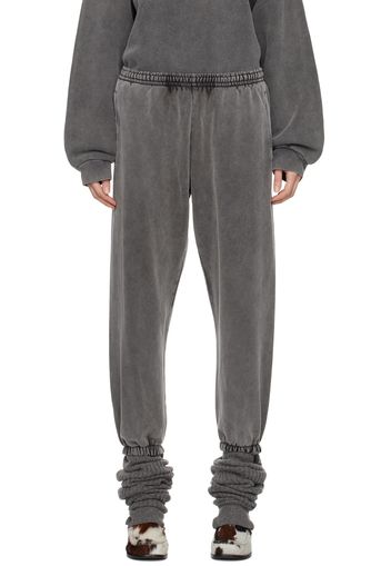 Acne Studios Gray Cropped Lounge Pants