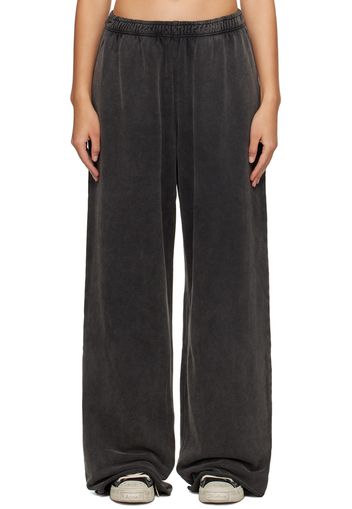 Acne Studios Black Faded Sweatpants