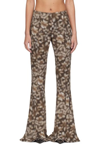 Acne Studios Brown Fluid Trousers