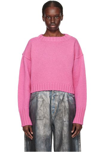 Acne Studios Pink Crewneck Sweater