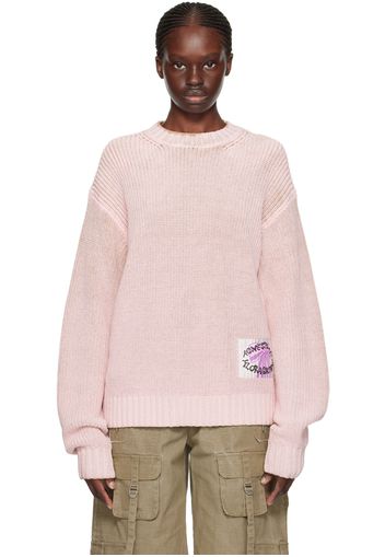 Acne Studios Pink Patch Sweater