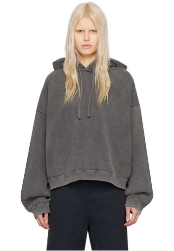 Acne Studios Gray Drawstring Hoodie