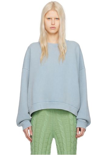 Acne Studios Blue Crewneck Sweatshirt