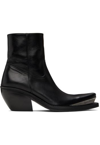 Acne Studios Black Leather Boots