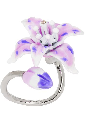 Acne Studios Silver Flower Ring