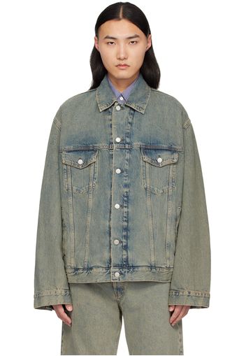 Acne Studios Blue Oversized Denim Jacket