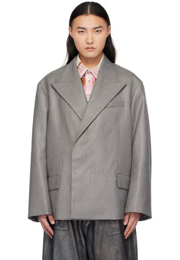 Acne Studios Gray Relaxed Blazer