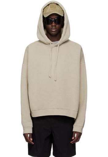 Acne Studios Gray Garment-Dyed Hoodie