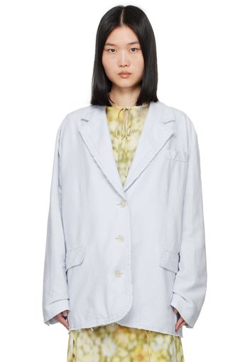 Acne Studios Blue Single-Breasted Blazer