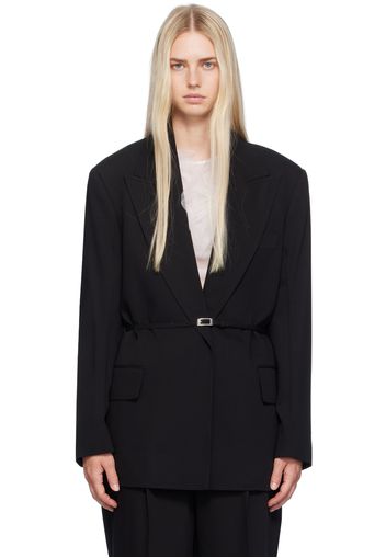 Acne Studios Black Belted Blazer