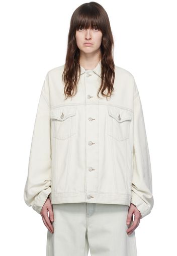 Acne Studios Blue Relaxed-Fit Denim Jacket