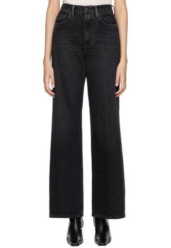 Acne Studios Black Relaxed-Fit Jeans