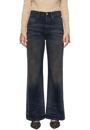 Acne Studios Blue Super Baggy Jeans