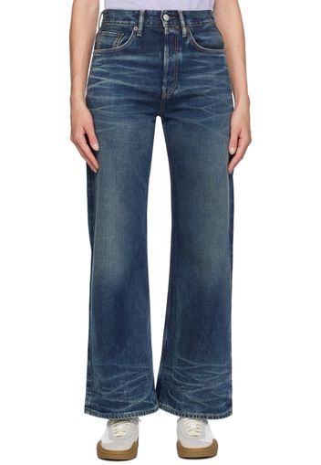 Acne Studios Blue Loose Fit 2021F Jeans