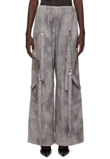 Acne Studios Gray Cargo Pocket Trousers