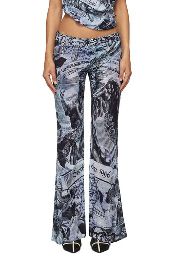 Acne Studios Multicolor Printed Trousers