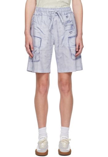 Acne Studios Blue Trompe L'œil Shorts