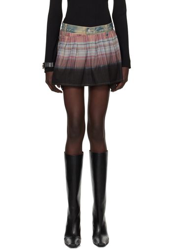 Acne Studios Multicolor Wrap Miniskirt