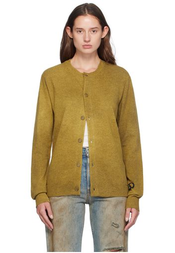 Acne Studios Green Crewceck Cardigan