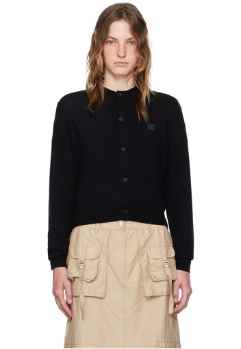 Acne Studios Black Crewneck Cardigan