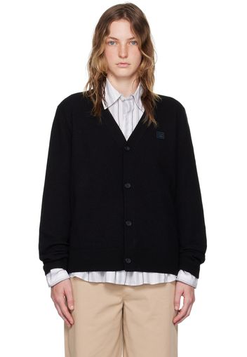 Acne Studios Black V-Neck Cardigan