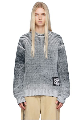 Acne Studios Black & White Faded Sweater