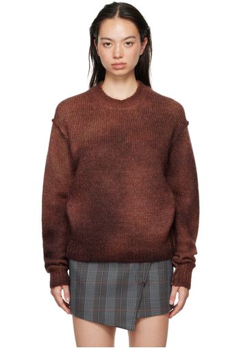 Acne Studios Red Sprayed Sweater