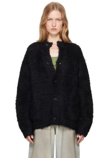 Acne Studios Black Alpaca Cardigan