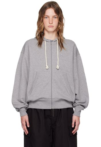 Acne Studios Gray Zip Hoodie