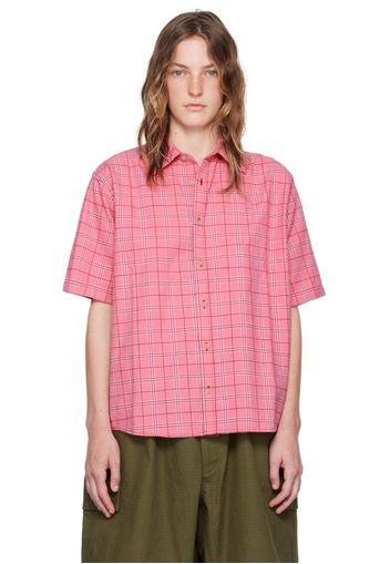 Acne Studios Pink Patch Shirt