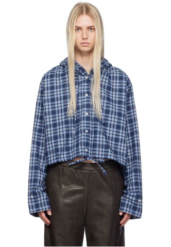 Acne Studios Blue Check Shirt