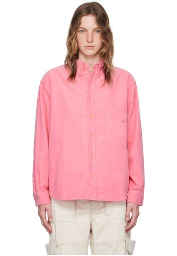 Acne Studios Pink Corduroy Shirt