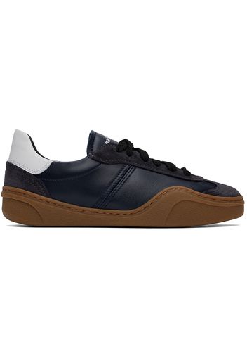 Acne Studios Navy Lace-Up Sneakers