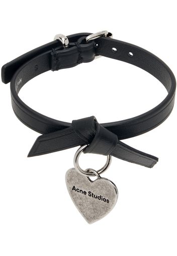 Acne Studios Black Musubi Charm Bracelet